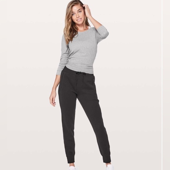 Sz4 Lululemon Get Going Jogger 28.5” in Black GUC - Picture 1 of 13
